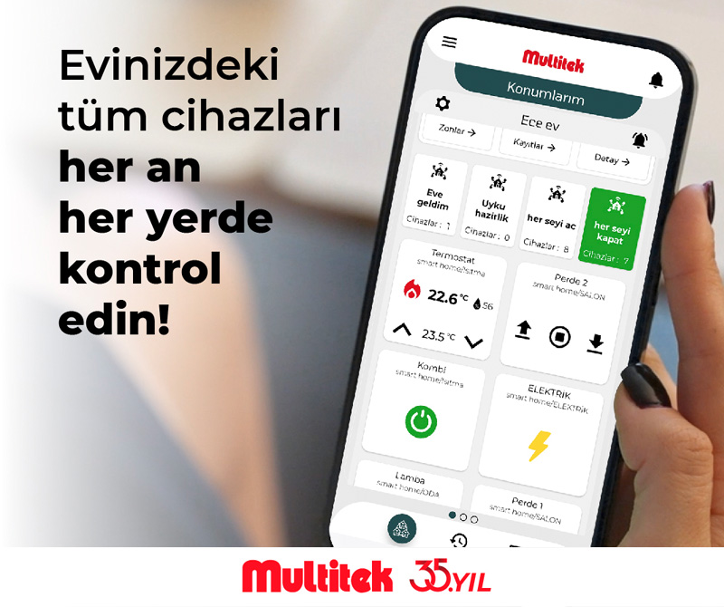 Elektrik Dünyası Dergisi, Haber, Multitek Elektronik, Diyafon, İnterkom, Diyafonların Yerini İnterkomlar Alıyor 