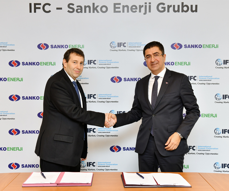Elektrik Dünyası Dergisi, Haber, Sanko Enerji, Sanko Enerji Grubu IFC ile Anlaşma İmzaladı  