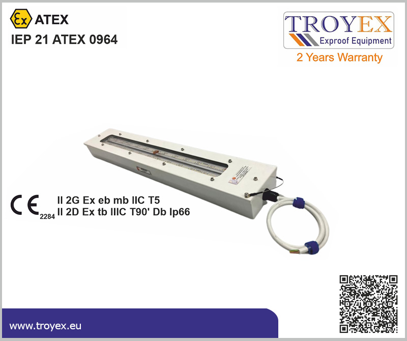 Exproof’un En Şık Tasarımı: Troyex Lineer Led Armatür