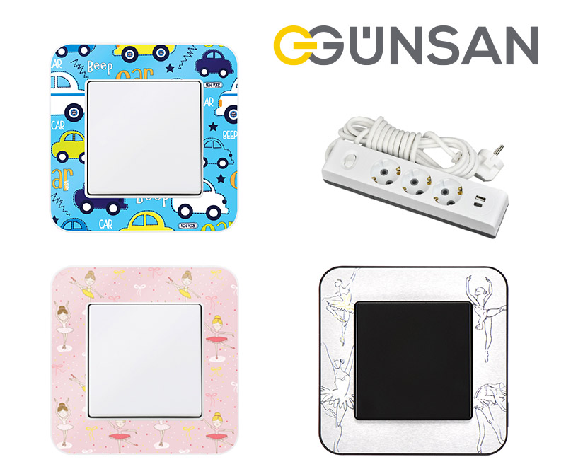 Hayal Gücünü ve Güvenliği Artıran Tasarımlar: Günsan Radius Design ve Visage Çocuk Korumalı Priz