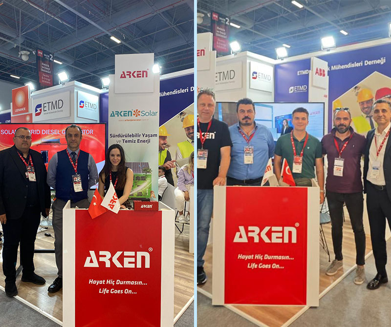 Arken Jeneratör Win Fuarı’na Katıldı