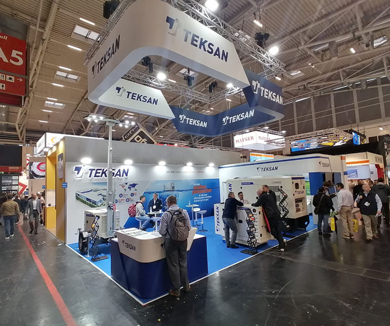 Teksan jeneratör ve Aydınlatma Kuleleri Bauma Fuarı’nda Büyük İlgi Gördü