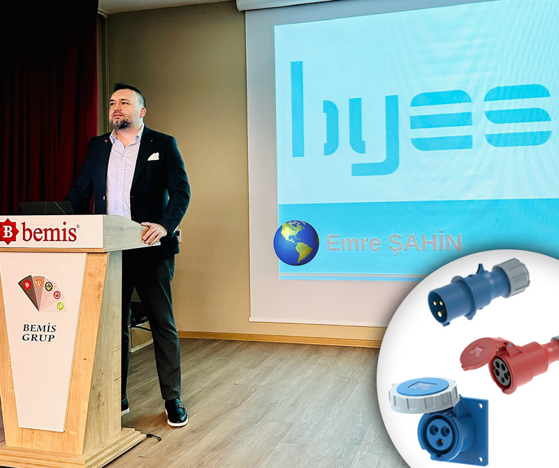 Byes Elektrik CEE Norm Fiş&Priz Ürünlerinin Lansmanını Yaptı
