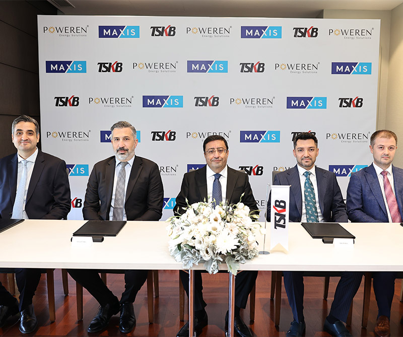 TSKB ve Poweren Elektrik 110 MW’lık Yenilenebilir Enerji İş Birliğine İmza Attı