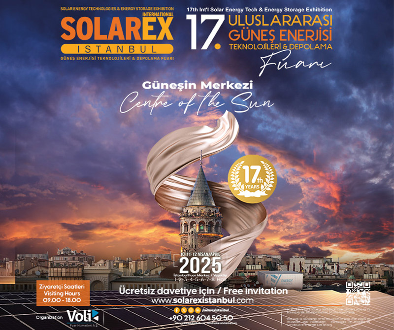 Türkiye’nin Enerji Sektöründeki Süper Gücü Solarex İstanbul 17.Kez Kapılarını Açmaya Hazırlanıyor!