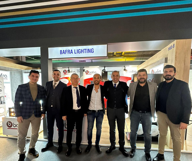 Bafra Lighting, Aydınlatma Sektöründe Yenilikçi Ürünleriyle Light+Building Fuarı’nda