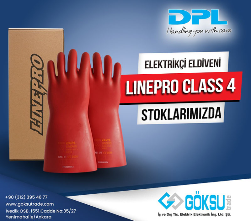 DPL Linepro Class 4 Eldivenlerinin Türkiye Yetkili Bayisi Göksu Trade