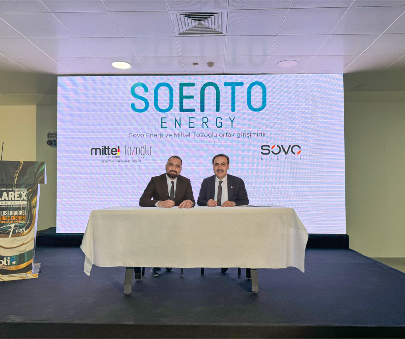 Yenilenebilir Enerji ve Enerji Depolama Sistemlerinde Güçlü İş Birliği: SOENTO ENERJİ
