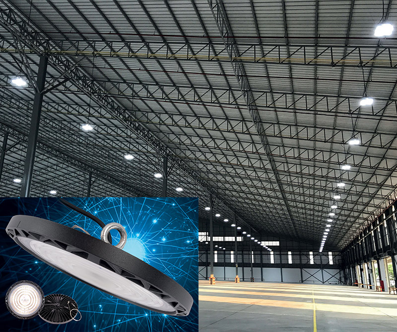 Yüksek Performans, Enerji Verimliliği ve Dayanıklılık: ACK LED UFO Yüksek Tavan Armatürü
