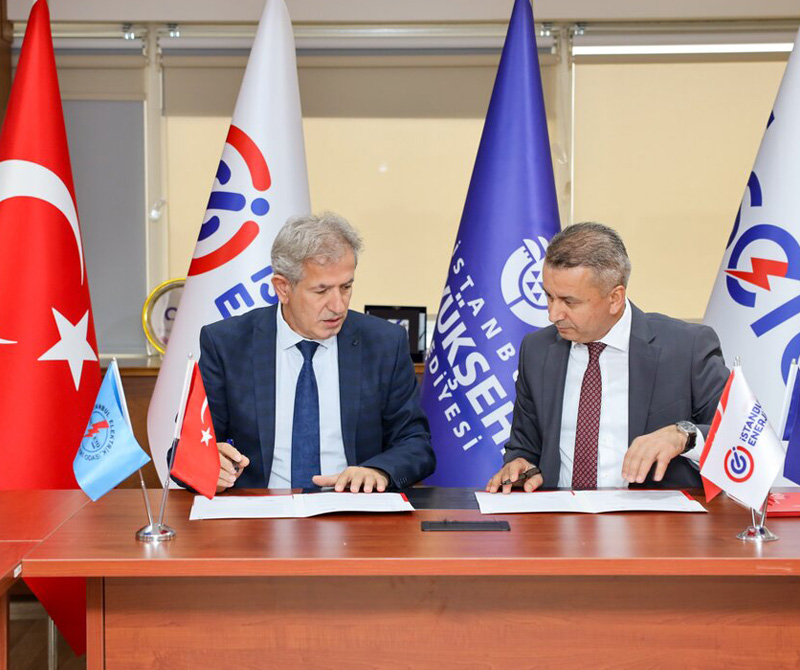 İstanbul Enerji ve İstanbul Elektrik  Teknisyenleri  Odası Arasında “Güneş Enerjisi Sistemleri” Sertifikalı Eğitim Protokolü İmzalandı