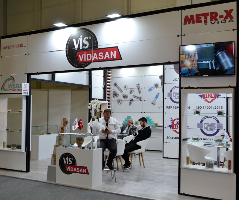 1968 Yılında Vida İmalat Sektörüne Giriş Yapan Vis Vidasan Hardware Eurasia 2023 Fuarı’nda Ürettiği Vidaları Sergiledi