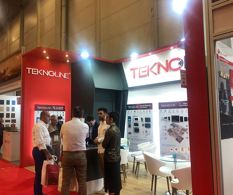 Teknoline Teknoloji İstanbul Yapı Fuarı’nda Zirvede!