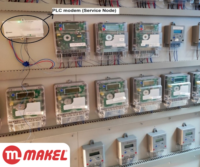 Makel Elektrik Sayaçları “AC” Elektrik Hatları Üzerine Haberleşme (PLC)
