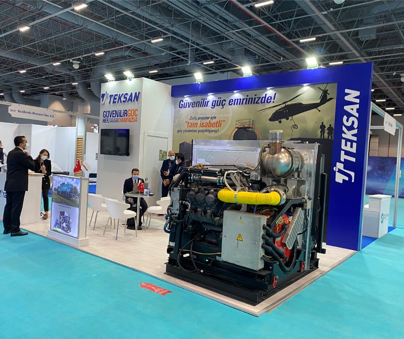 Teksan Hibrit Lokomotif Jeneratörü Saha Expo 2021’de Görücüye Çıktı