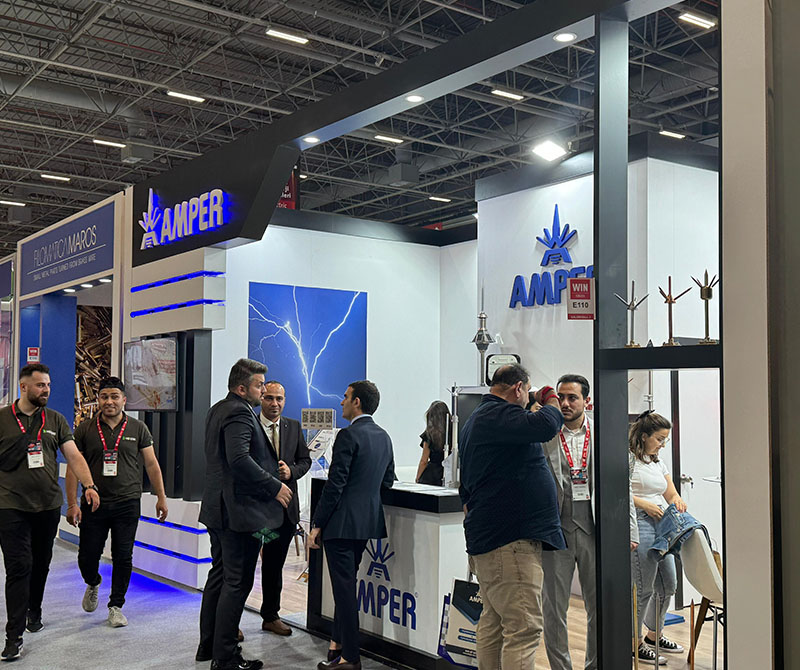 Amper Elektrik Win Eurasia 2024 Fuarı’nda Profesyonel Ziyaretçilerle Buluştu