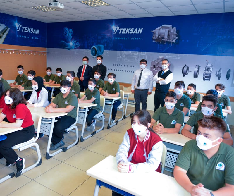 Teksan ve Topkapı Okulları’ndan Mesleki Eğitimi İleriye Taşıyacak İş Birliği