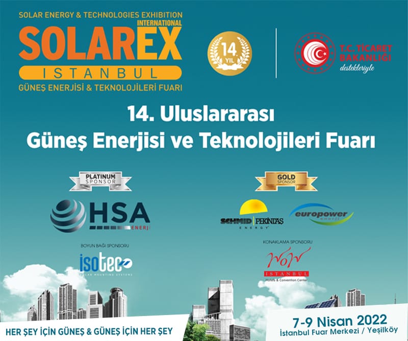 Uluslararası Solarex İstanbul Güneş Enerjisi Fuarı’nda Milyonlarca Dolarlık İş Hacmi