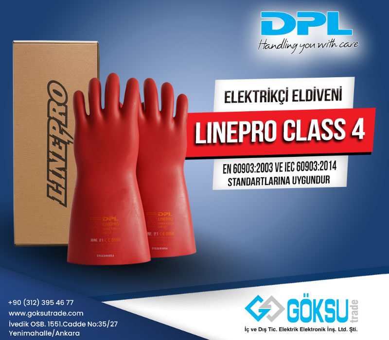 DPL Linepro Class 4 Eldivenlerinin Türkiye Yetkili Bayisi Göksu Trade