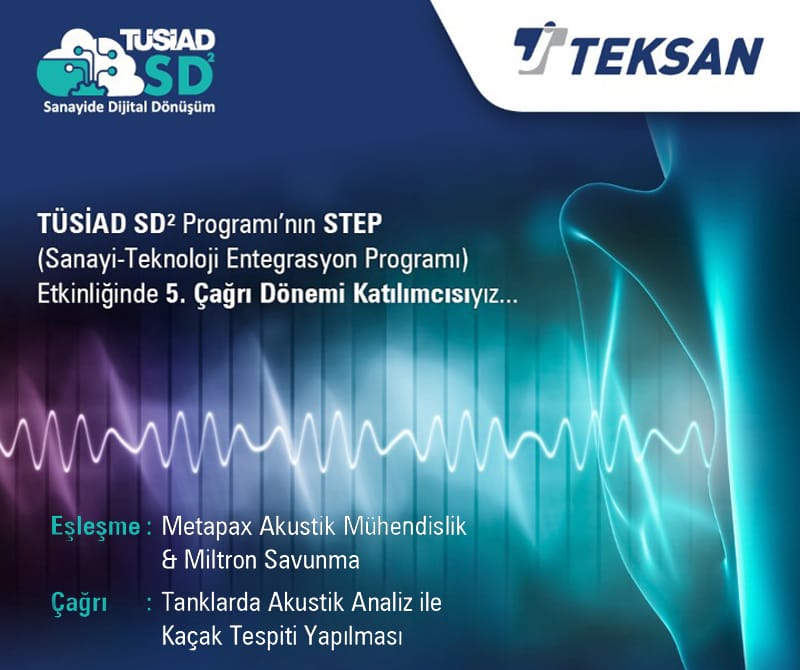 Teksan ve Metapax Akustik Mühendislik & Miltron Savunma Şirketlerinden Teknolojide İş Birliği