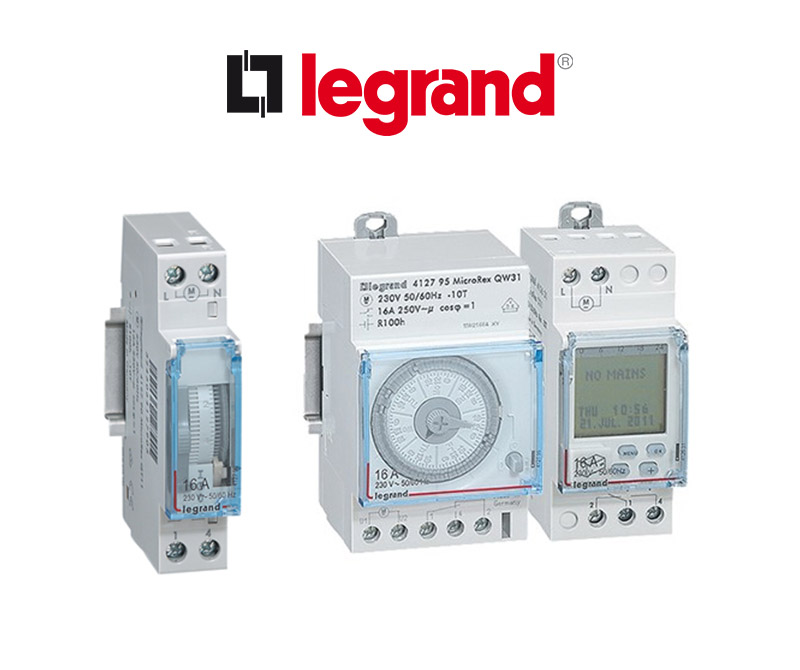 Legrand Analog ve Dijital Zaman Saatleri İle Enerji Tasarrufu Sağlıyor