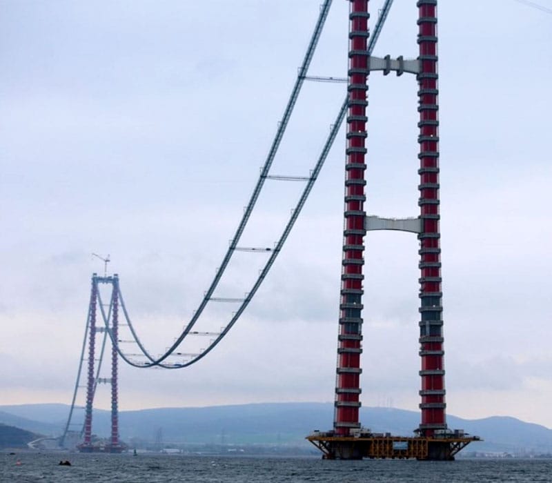 1915 Çanakkale Köprüsü’nün AG Dağıtım Panoları ve Saç Trafo Merkezlerinin Üretimi AFB Enerji Mühendislik Tarafından Yapıldı
