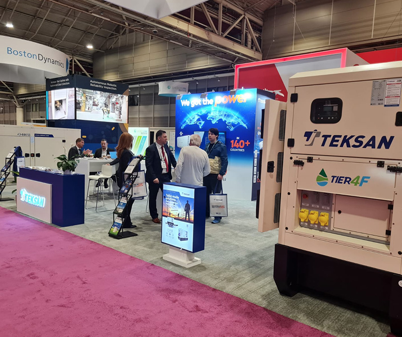 Teksan, POWERGEN Fuarı’nda ABD Pazarına Yönelik Jeneratörlerini Tanıttı