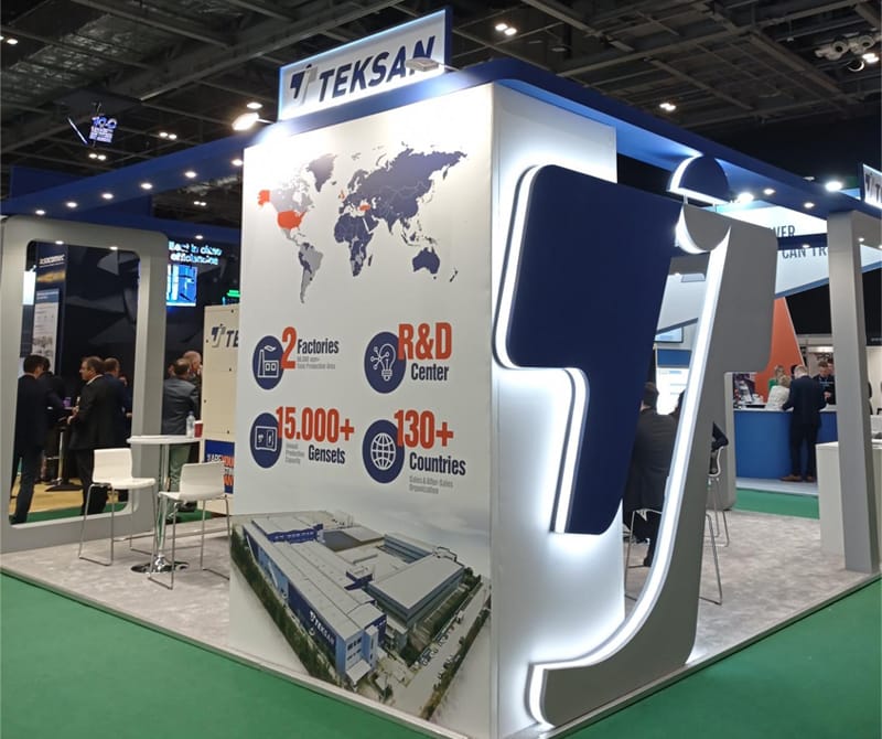 Teksan’ın Yerli Motorlu Jeneratörleri Londra Data Center World’de Yoğun İlgi Gördü