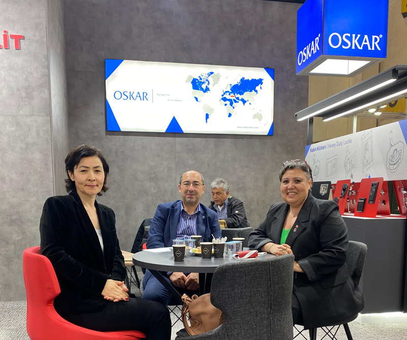 İstanbul Kilit ”Oskar” Markalı Ürünleri İle Hardware Eurasia 2024 Fuarı’nda Endüstriyel Kilit ve Menteşelerini Sergiledi