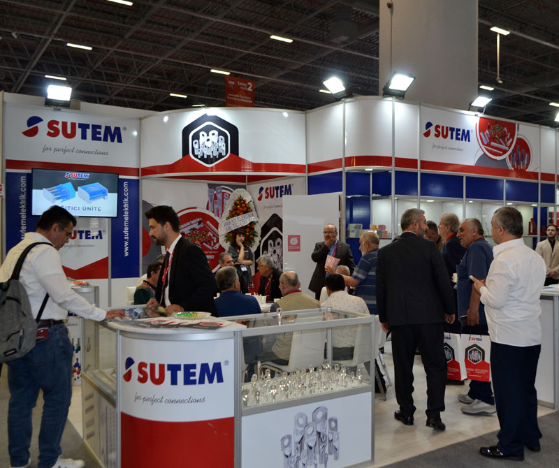 Sutem Elektrik’in Win Eurasia Fuarı’nda Standı Ziyaretçi Akınına Uğradı