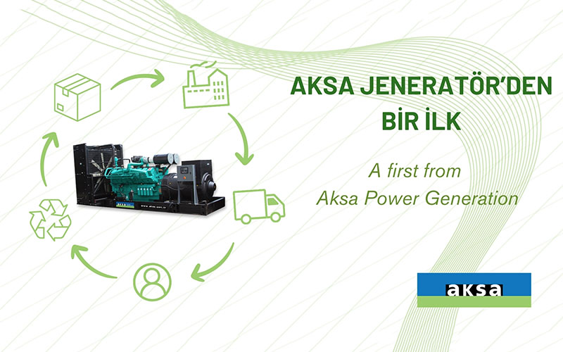 Aksa Jeneratör’den Bir İlk: Jeneratör Sektörünün İlk Çevresel Ürün Beyanı’nı (EPD) Tamamladı