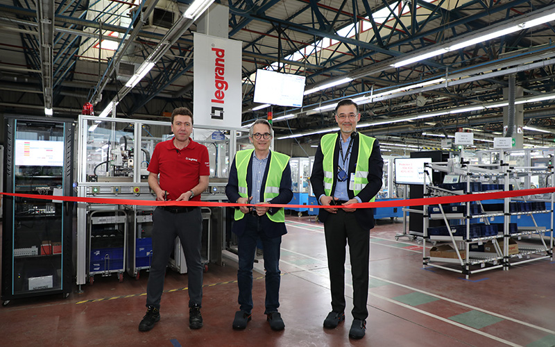 Legrand, Gebze Fabrikasına 13 Milyon Euro Değerinde Yatırım Yaptı