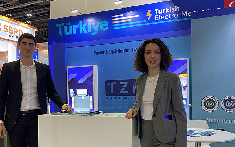 Tüzün Trafo Middle East Energy Fuarı’nda Ürün ve Hizmetlerini Tanıttı