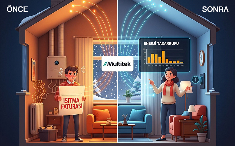 Yaklaşan Kışa Hazırlık Multitek Çözümleriyle Isınma Giderlerinde %30’a Varan Tasarruf Fırsatı