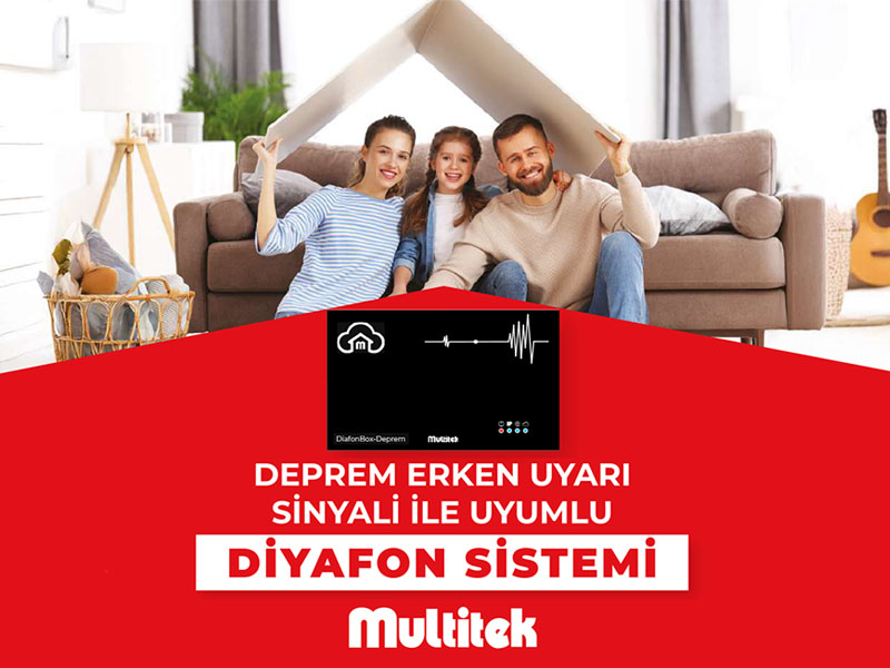 Türkiye’de Deprem Erken Uyarıda Tarihi Adım: Multitek’ten Dünyada Bir İlk!