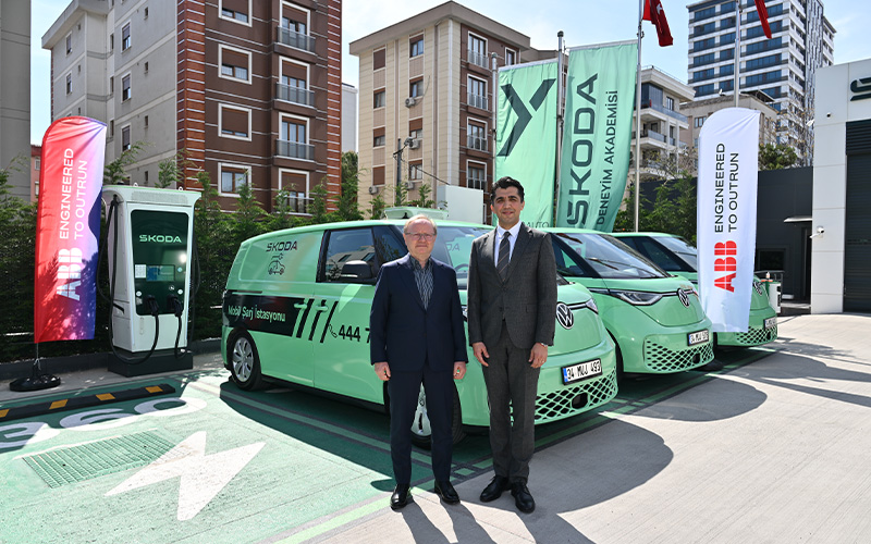 ABB ve Yüce Auto-Škoda, Mobil Hızlı Şarj Çözümü alanında önemli bir iş birliğine imza attı