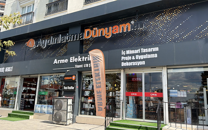 ARME Elektrik Aydınlatma Dünyam Markası İle Büyümeye Devam Ediyor